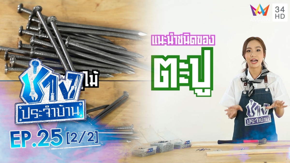 'ตะปู' มีกี่ชนิด?