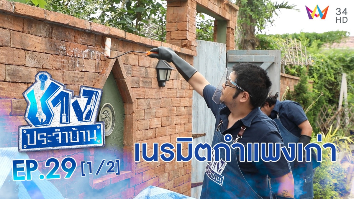 ไขปัญหา 'กำแพงตะไคร่ขึ้น มีเชื้อรา'