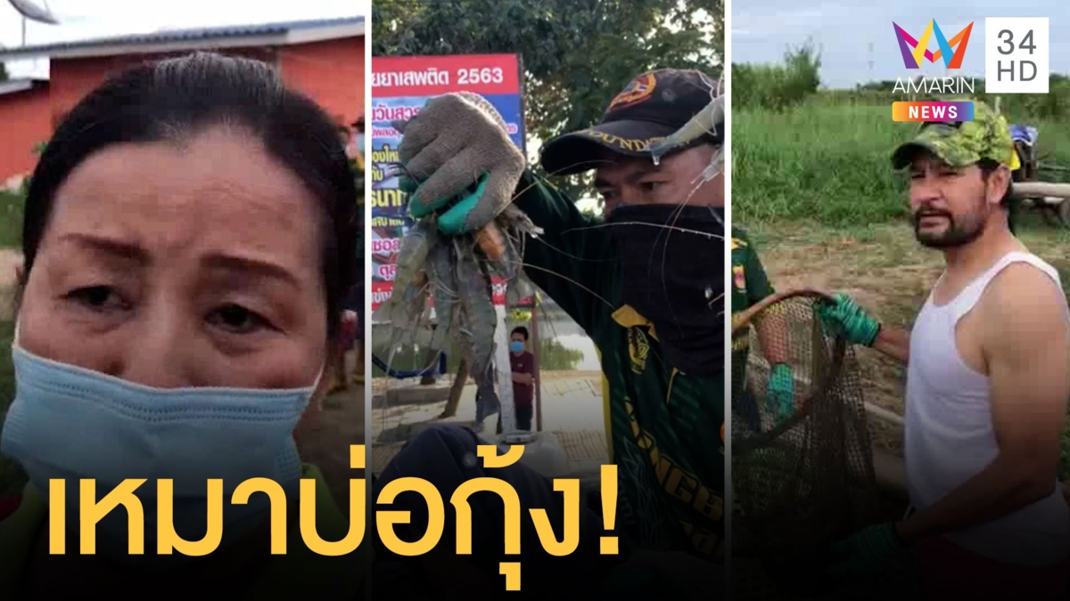 แม่ค้าร้องไห้ขายกุ้งไม่ได้ ท็อป-ไทด์ เหมาบ่อเอากุ้งไปขายต่อ
