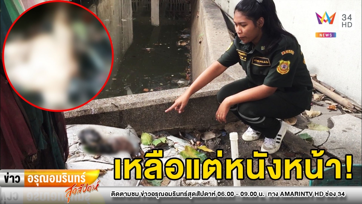สยองกลางเมือง! พบศพครึ่งท่อน ใต้สะพานสาทร