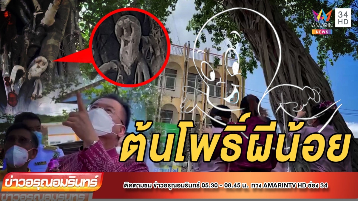 งานปลุกเสกเสาหลักเมือง เจอต้นโพธิ์ผีน้อย?
