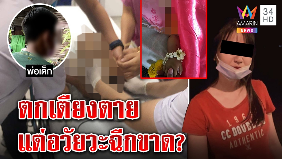 น้องอั่งเปาตายปริศนา อวัยวะเพศฉีก พ่อเลี้ยงปัดฆ่าแต่ความแตกแม่ป้องตกเตียง