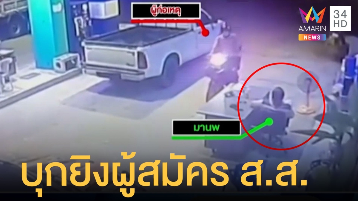ล่ามือปืนบุกเดี่ยวยิงอดีตผู้สมัคร ส.ส.เสียชีวิต