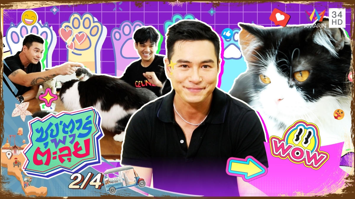 เปิดโหมดมุ้งมิ้งของ "ปีเตอร์ คอร์ป" หนุ่มหล่อทาสแมว
