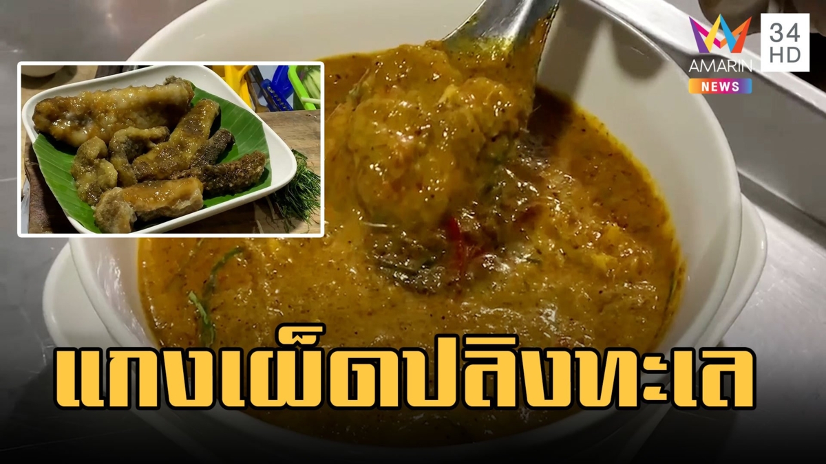 ลิ้มรสแกงเผ็ดปลิงทะเล เสริมสมรรถภาพ ปีนึงหากินได้ครั้งเดียว