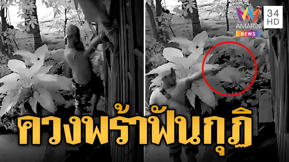 หนุ่มคลั่ง! บุกวัดควงพร้าฟันกุฏิ เดือดเสียงระฆังดังด่าหลวงตา ได้สติหิ้วขันธ์ห้าขอขมา