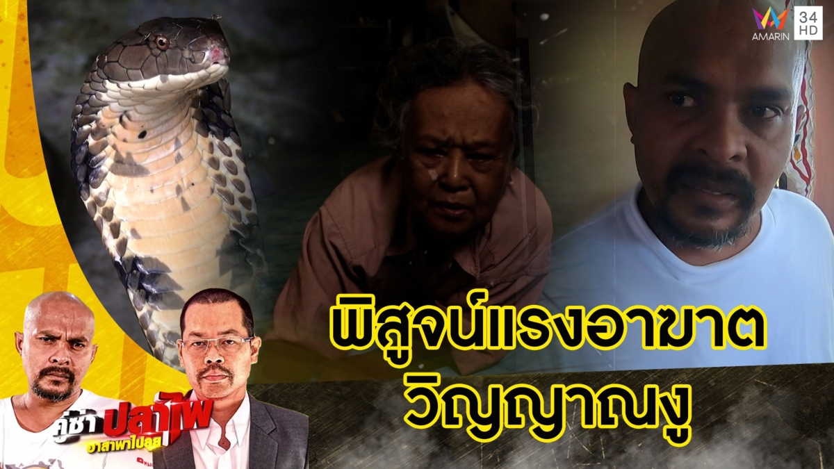 หมอปลา บุกพิสูจน์อาถรรพ์งูเจ้าที่ แรงอาฆาตวิญญาณงูทำยายป่วยประหลาด