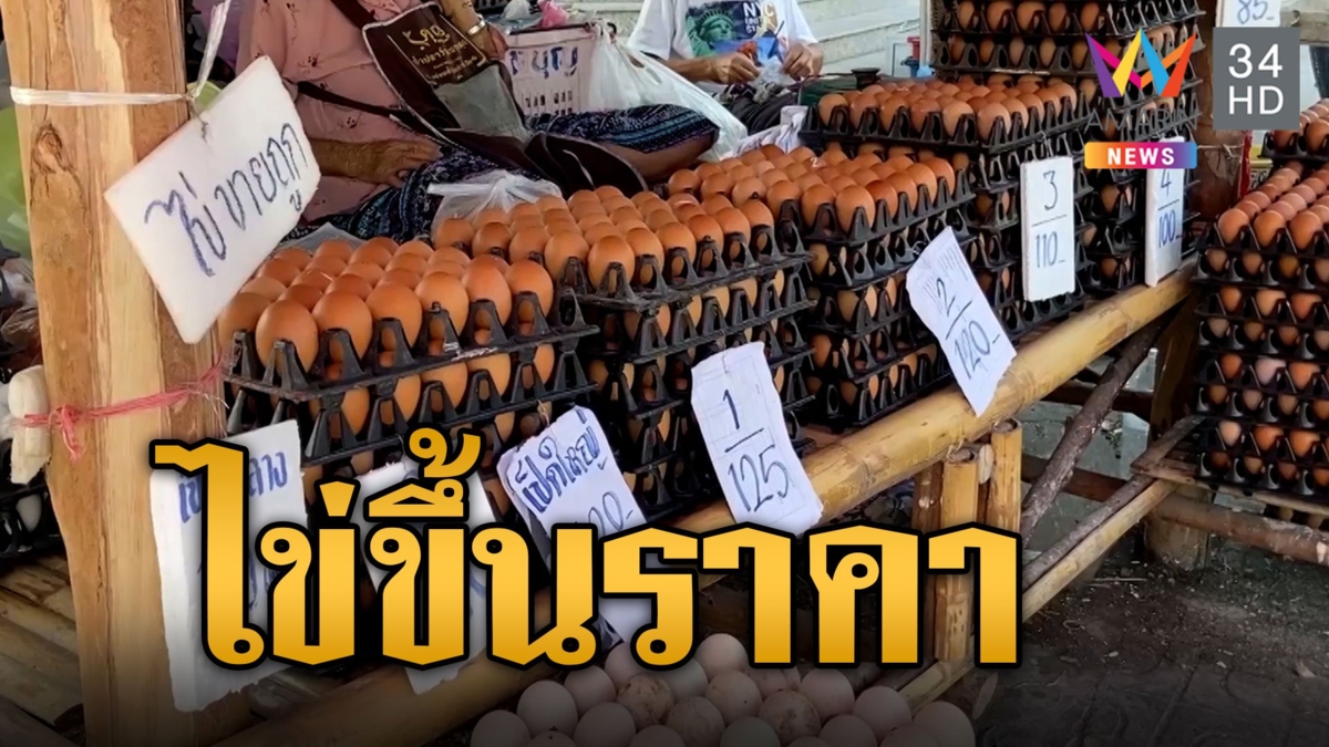 ไข่ยุคนายกหมื่นล้าน! ขึ้นราคาอีกแผงละ 9 บาท