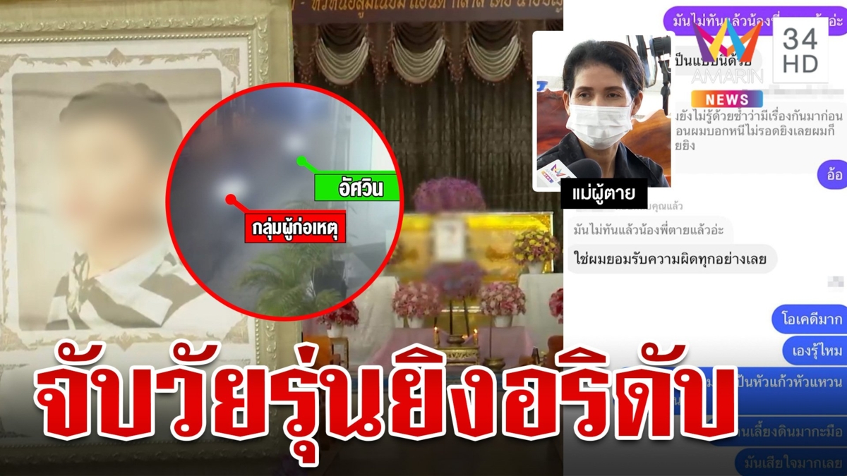 จับโจ๋ปืนดุยิงอริดับ แม่หวั่นลูกตายฟรี  ซ้ำไม่มีคำขอโทษ