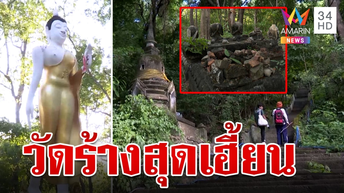 เฮี้ยน!วัดร้างกลางป่า ตำนานสยอง ฝังสาวท้องใต้ต้นโพธิ์ยักษ์