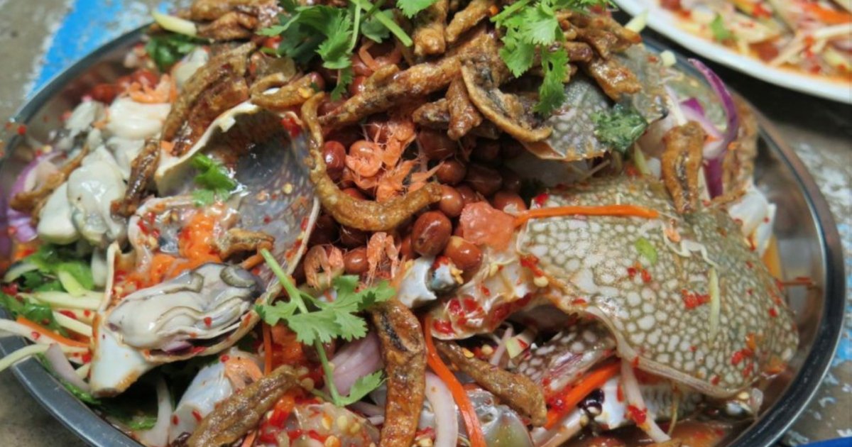 ร้านสุดแซ่บ ยำมะม่วงปูม้า