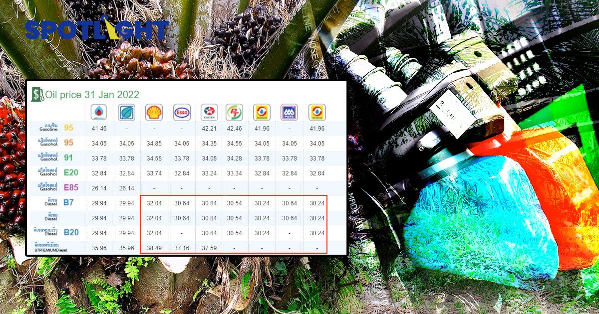 กบง.เสนอปรับสูตรดีเซลใหม่ ลดเหลือแค่ B5 หวังพยุงราคาดีเซล ไม่เกิน30 บาท/ลิตร