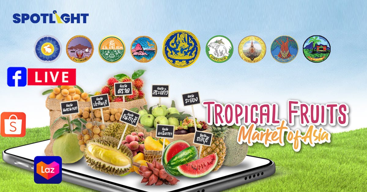 ส่งออกผลไม้ไทยลดพึ่งจีน! พาณิชย์ลุยตลาดใหม่  ปั้นไทยเป็นศูนย์ผลไม้เอเชีย