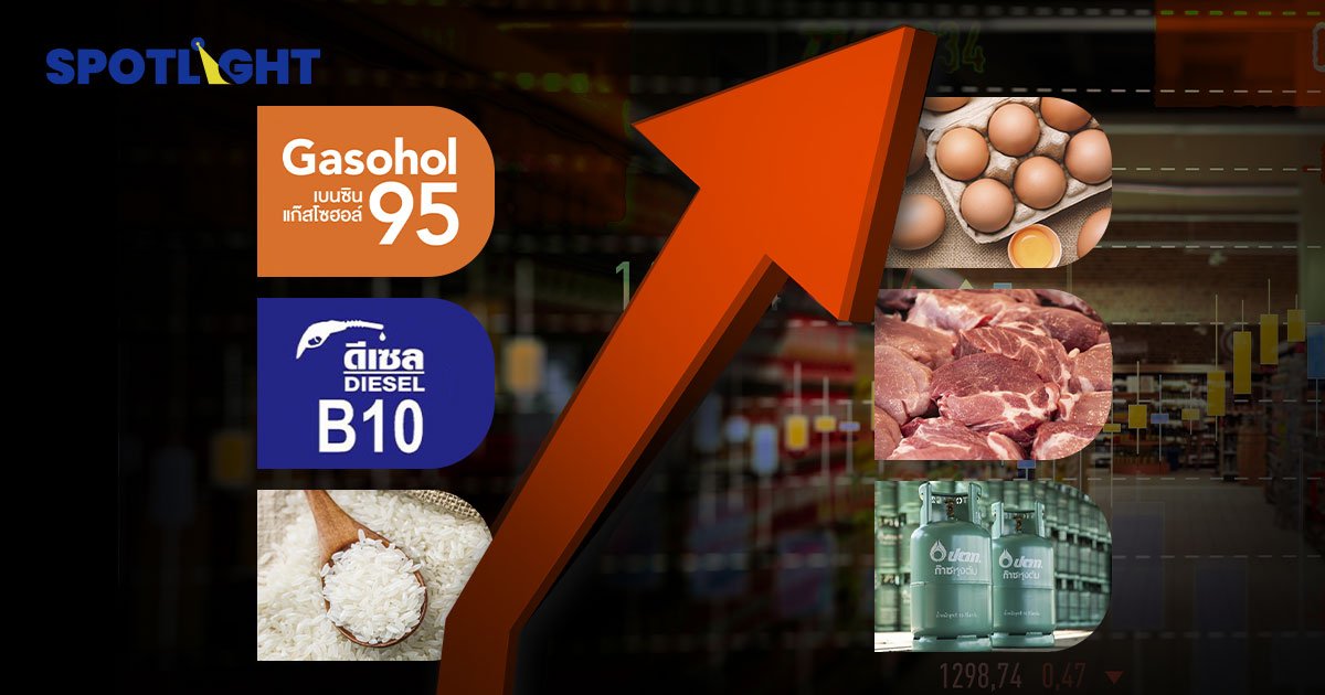 มาเช็คราคาสินค้า 6 เดือนแรกปี 2565 ของแพงขึ้นแค่ไหน?