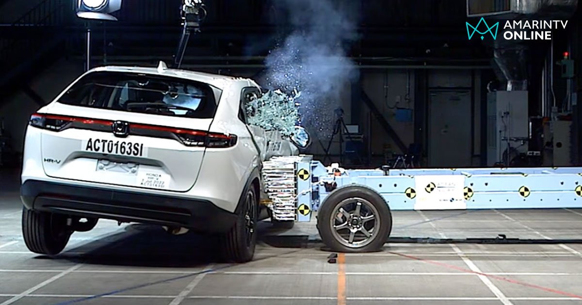 ทดสอบการชน Honda HR-V e:HEV และ Honda BR-V Gen.2 จาก ASEAN NCAP