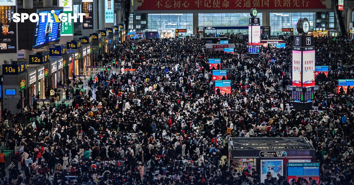 เทศกาลตรุษจีน คนจีนแห่เที่ยว สนามบินจีนแตก เฉลี่ยบิน 1.8 ล้านครั้งต่อวัน