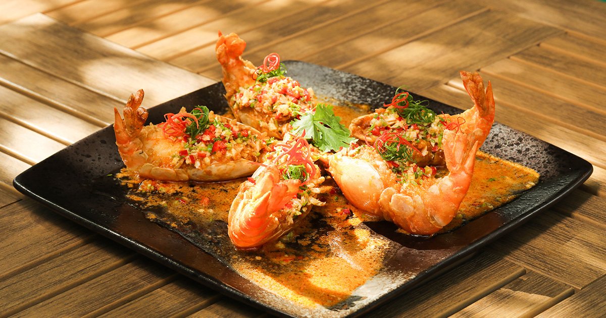 ร้าน Lannua Zaab in the garden