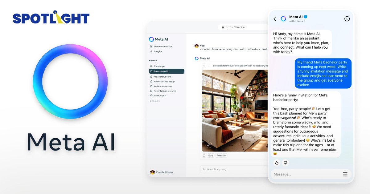 Meta หวังชิงตลาดแชทบอท AI หลังเปิดตัว Meta AI Llama 3