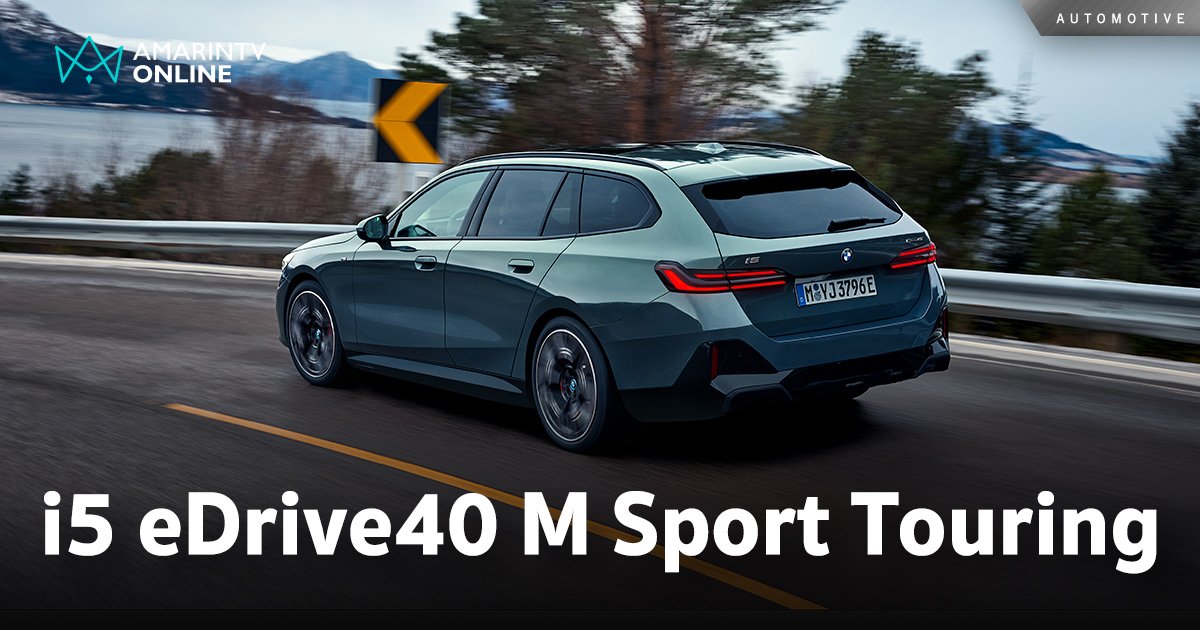 BMW อวดโฉม i5 eDrive40 M Sport Touring ในงาน BMW ELECTRiFY EXPERIENCES