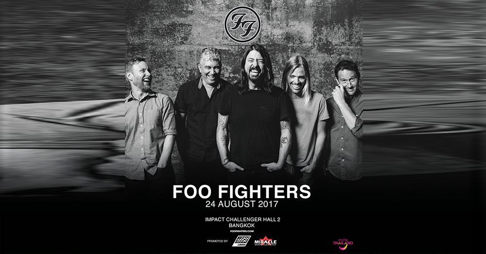 ก่อนตายจะต้องดู! Foo Fighters วงร็อคระดับตำนาน เปิดคอนเสิร์ตที่ไทย