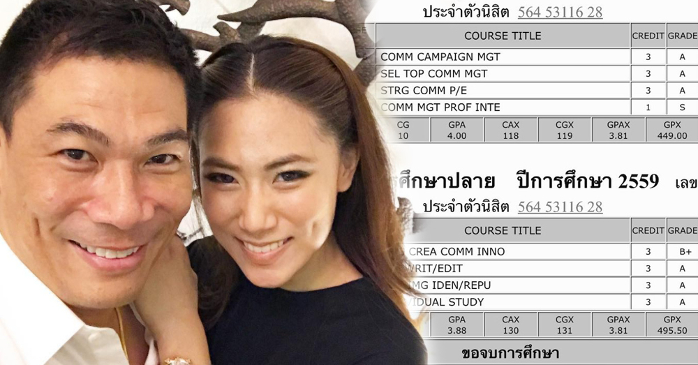 สวยเก่ง 'เพลง ชนม์ทิดา' โชว์ผลการเรียนคว้าเกียรตินิยมอันดับ 1 เผยคลิปสุดน่ารักพ่ออุ้มลูกสาวตัวเล็ก (คลิป)