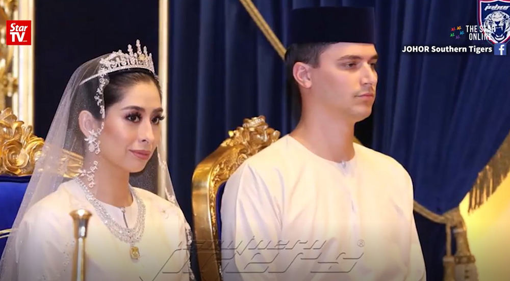 อลังการราวกับงานในฝัน บรรยากาศพิธีฉลองวิวาห์ของ 'พระธิดาองค์เดียว' ในสุลต่านมาเลเซีย