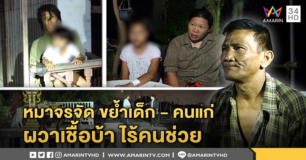 พวกรักสัตว์อยู่ไหน! หมาขย้ำเด็ก 3 ราย ชุมชนผวาเชื้อบ้า อึ้งโดดกัดลุงต่อหน้าสื่อ (คลิป)