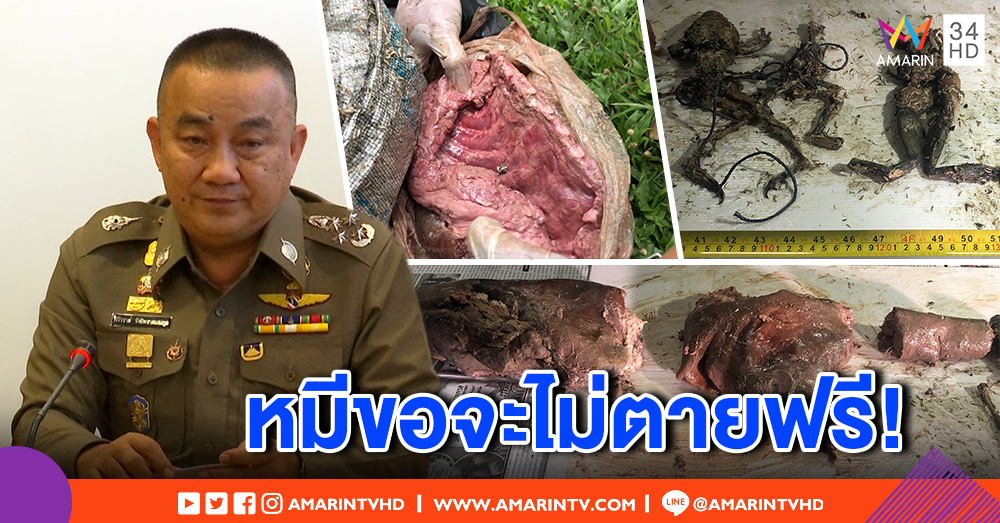 "ศรีวราห์" ยัน "หมีขอจะไม่ตายฟรี!" ย้ำหลักฐานชัด มั่นใจเอาผิดได้ทุกคน