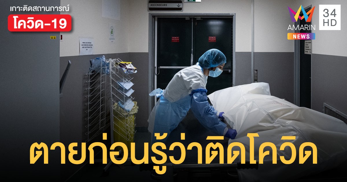 ข้อมูล ป่วยโควิดดับ เพิ่ม 31 คน วันนี้ พบ 2 คน เสียชีวิตก่อนทราบผลติดเชื้อ