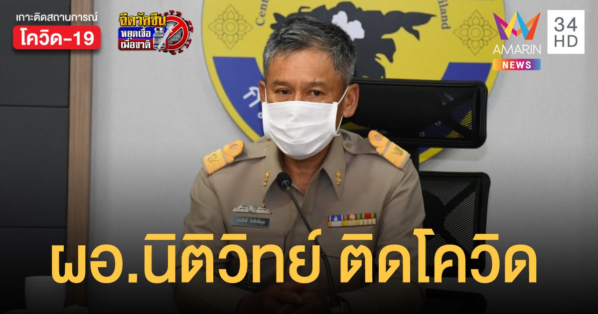 พ.ต.อ.ทรงศักดิ์ รักศักดิ์สกุล ผอ.สถาบันนิติวิทยาศาสตร์ ติดเชื้อโควิด-19