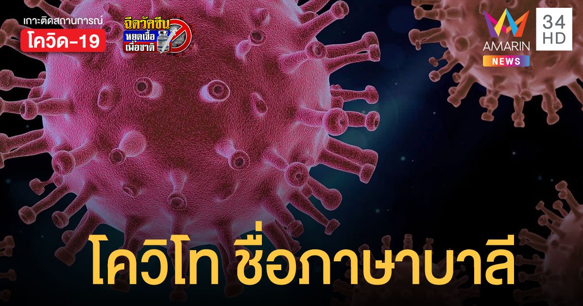 โควิโท มหาเถรสมาคม เห็นชอบชื่อ โควิด19 ในภาษาบาลี