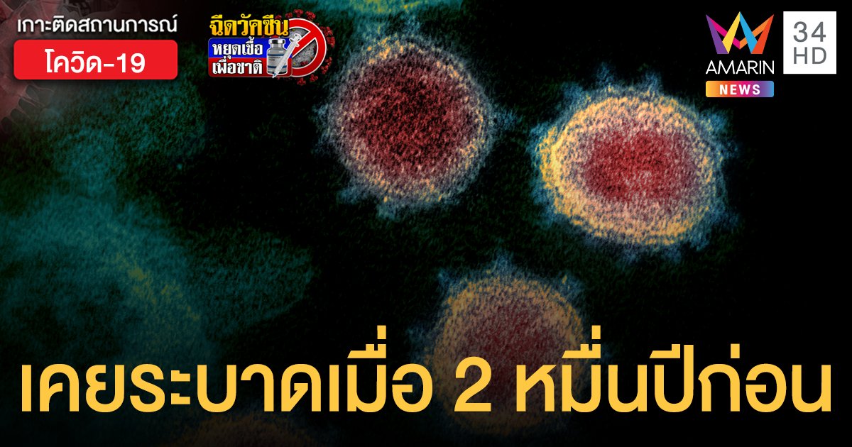 วิจัยพบ ไวรัสโคโรนา เคยแพร่ระบาดในเอเชียเมื่อ 20,000 ปีก่อน