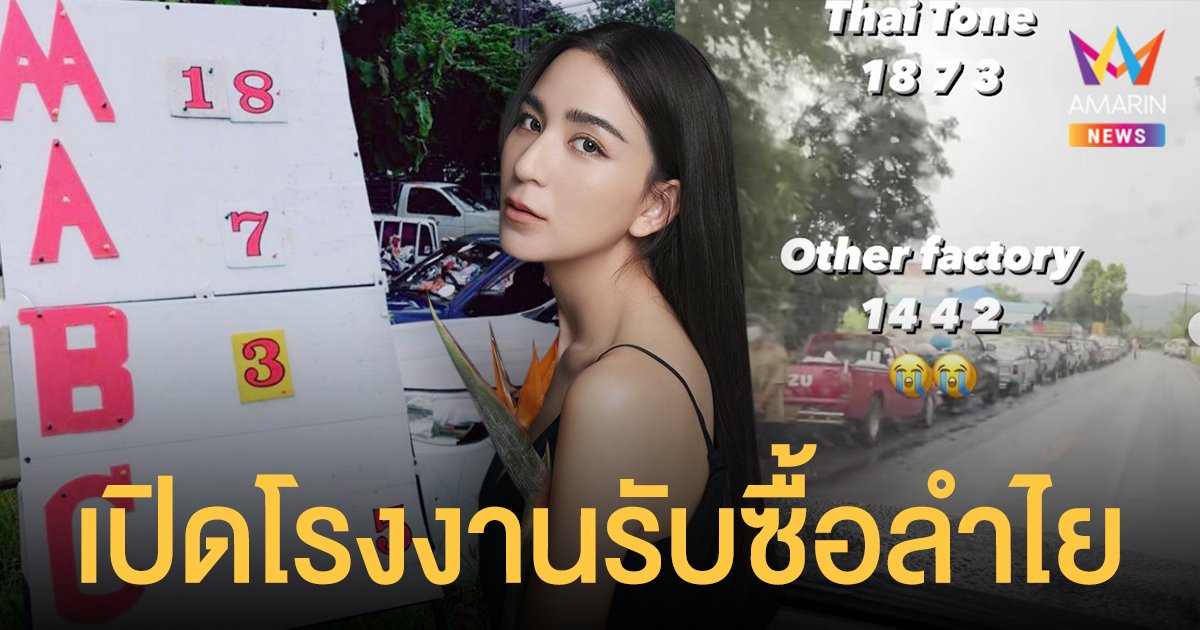 ช่วยชาวสวน  พลอย ชิดจันทร์ -  สามี  เปิดโรงงานรับซื้อลำไยให้ราคาดี