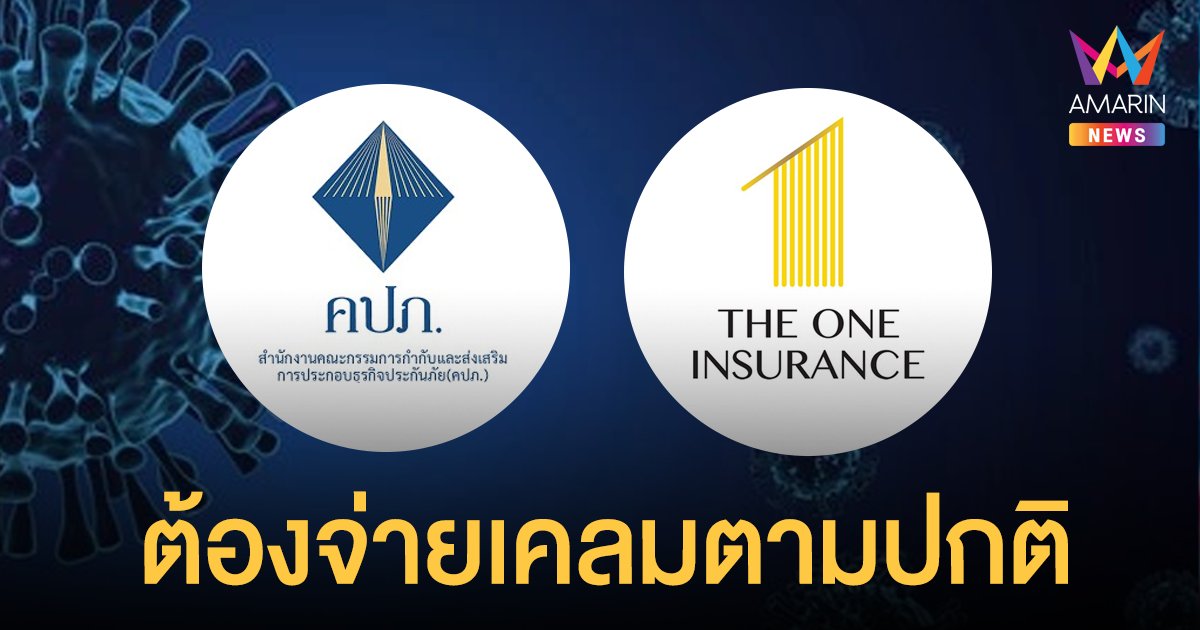 บอร์ด คปภ. สั่ง เดอะ วัน ประกันภัย หยุดรับ ประกันวินาศภัยชั่วคราว
