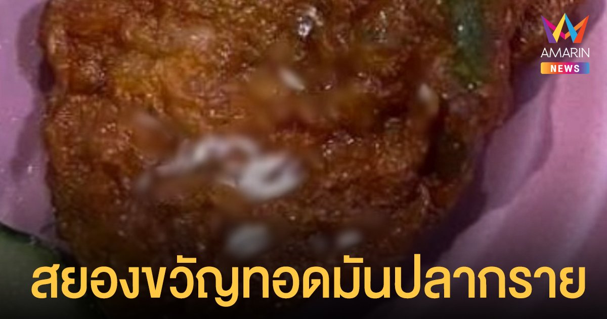แม่ค้าโอดคนไม่กล้าซื้อกินหลังสาวโพสต์เจอ ไข่แมลงวันในทอดมันปลากราย