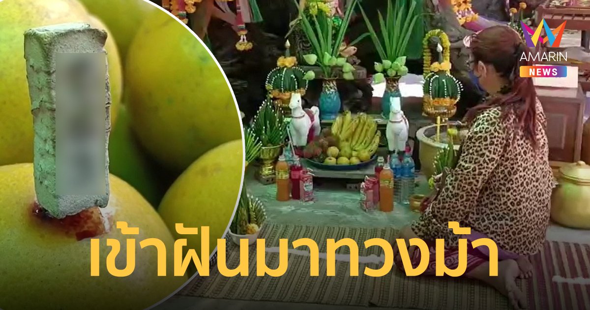 สาวฝันแปลก ชายนุ่งโจงกระเบนมาทวงรูปปั้นม้า ฝันบ่อยจนต้องเอามาถวาย