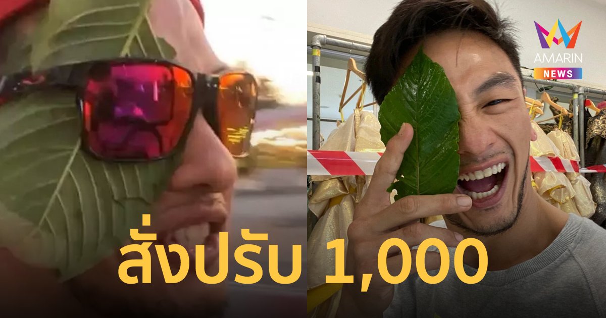 ศาลสั่งปรับ บีม ศรัณยู 1,000 บาท ขับรถโกคาร์ทบนนถนน สารภาพลดโทษเหลือ 500