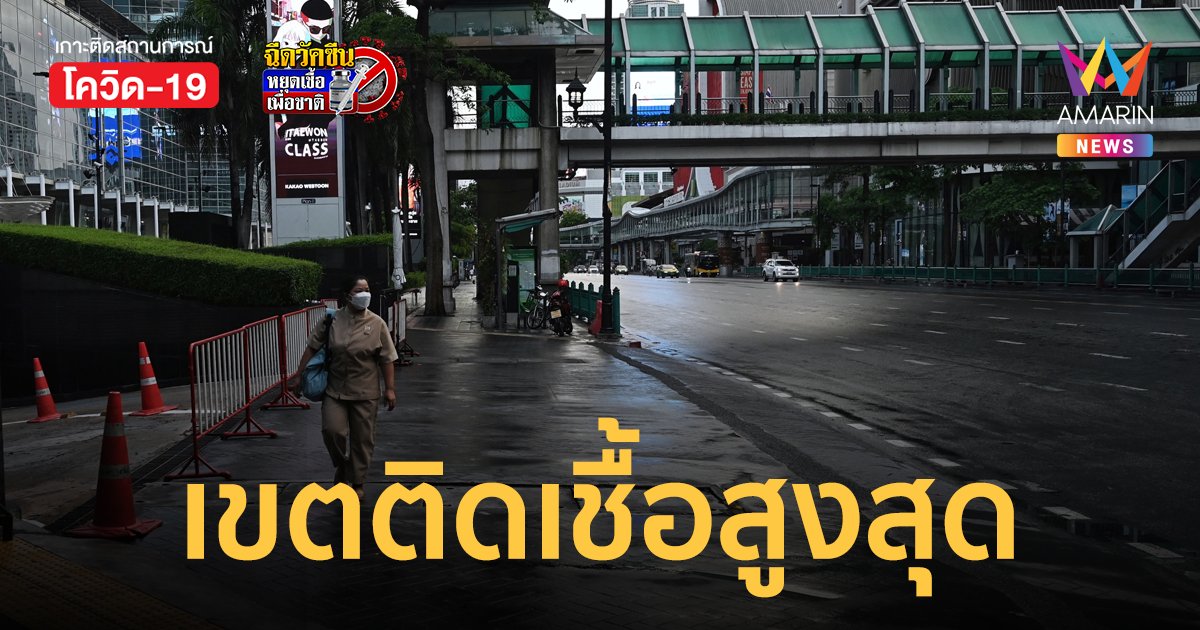 โควิดกรุงเทพ 13 ก.พ.65 ป่วยใหม่ 2,920 ราย เผย 10 เขตติดเชื้อสูงสุด