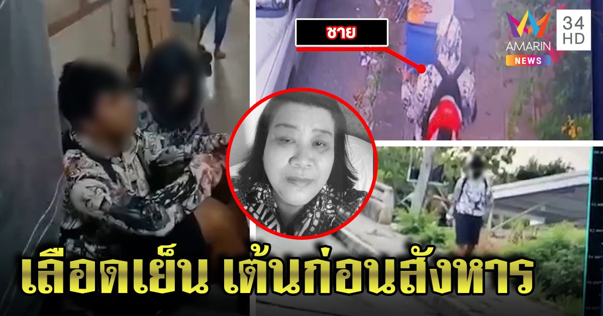 เปิดภาพลับโจ๋ 16 เต้นชิลฆ่าแม่แฟนสาว 14 รับวางแผนฆ่าเองหวังหนีเสวยสุข (คลิป)