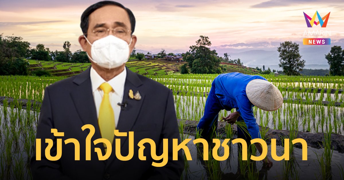นายกฯ ยืนยันรัฐบาลยกระดับคุณภาพชีวิตชาวนาให้ดี ผ่านนโยบายประกันรายได้