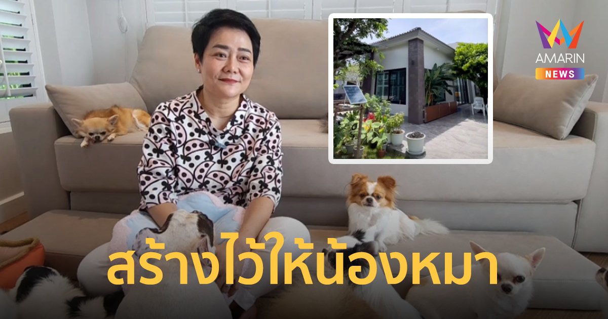 เจ้าของสร้างบ้านหลักล้านให้น้องหมา 17 ตัว พร้อมทำพินัยกรรมให้
