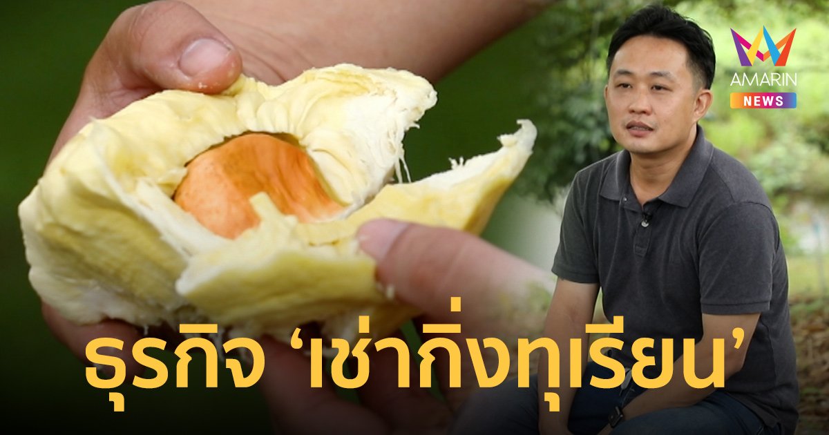 ธุรกิจ "เช่ากิ่งทุเรียน" ชุบชีวิต หลังปิดกิจการเซ่นพิษโควิด