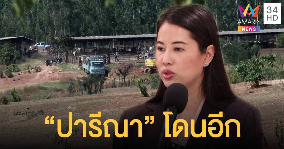 โดนอีก! ป่าไม้แจ้งความ "ปารีณา" รุกป่าเพิ่ม