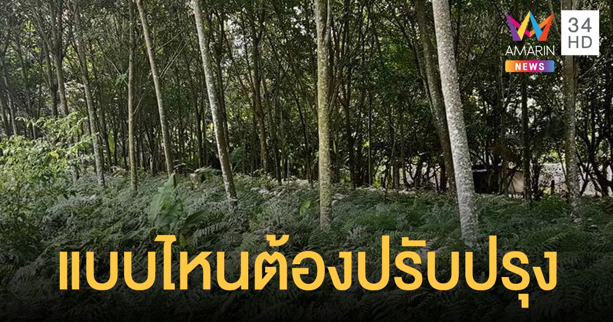 ไขข้อสงสัย "ชาวสวนยาง" ต้องปรับปรุงทะเบียนเกษตรกรในกรณีใดบ้าง