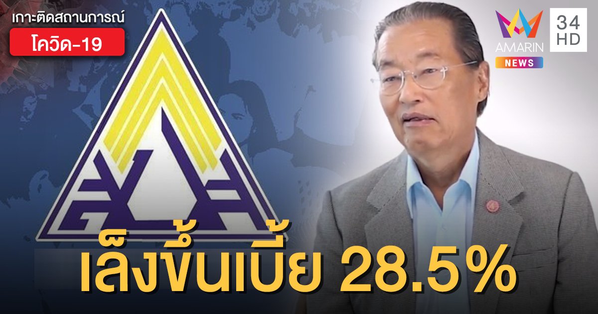 มาตรา 33 ว่าไง? "หม่อมเต่า" ส่งสัญญาน เล็งขึ้นเบี้ยประกันสังคม 28.5% อ้างเมืองนอกเก็บเยอะกว่า