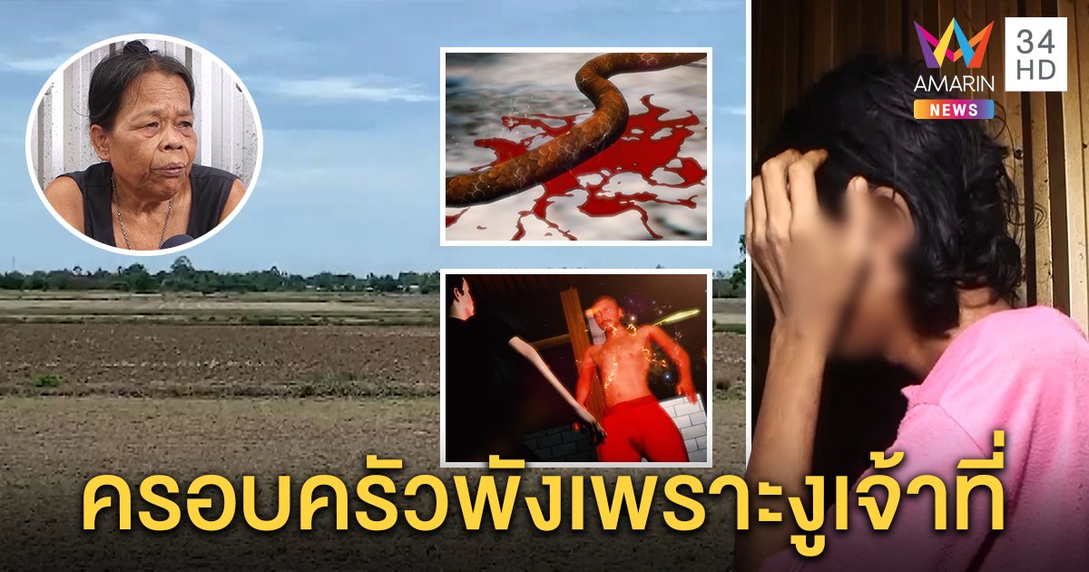 ผวาอาถรรพ์งูใหญ่ โจ๋ทุบหัวกลายเป็นบ้าเลื้อยกับพื้น-พ่อป่วยหนัก พระแนะขอขมาจะหาย (คลิป)