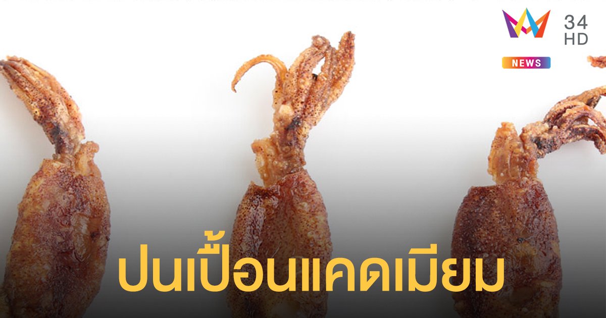 ผลตรวจ "หมึกแห้ง" พบแคดเมียมเกินเกณฑ์ 7 จาก 13 ตัวอย่าง