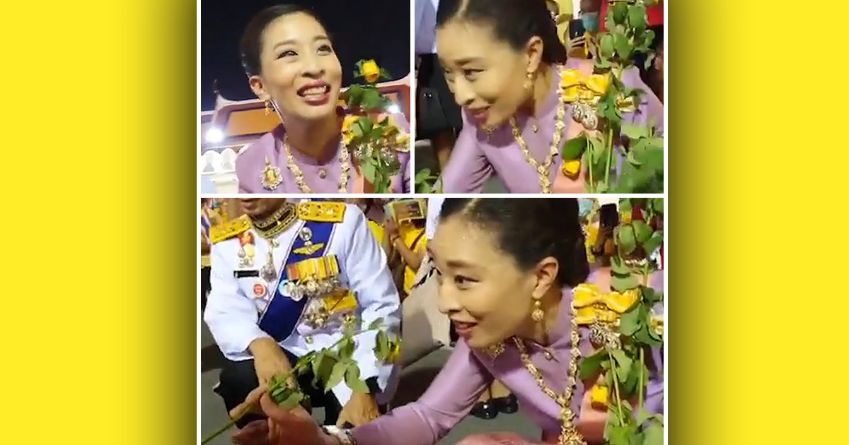 ประชาชนให้กำลังใจ "พระองค์ภาฯ" ดีใจได้เข้าเฝ้าใกล้ชิด "เจ้าฟ้าหญิง" โปรดให้เซลฟี่ไม่ถือพระองค์ (คลิป)