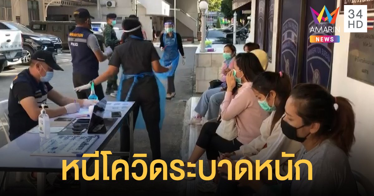 ตม.เชียงราย จับ 8 คนไทย ลอบข้ามแดนหนีโควิดระบาดหนักในท่าขี้เหล็ก