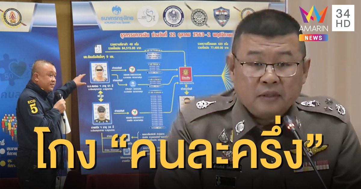 ตำรวจแฉร้านค้าฉ้อโกง "คนละครึ่ง" แลกรับเงินจากเจ้ามือโดยไม่มีการซื้อของ